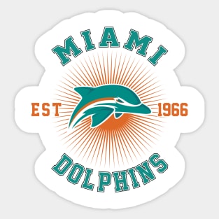 Dolphins - MM Vintage Sticker